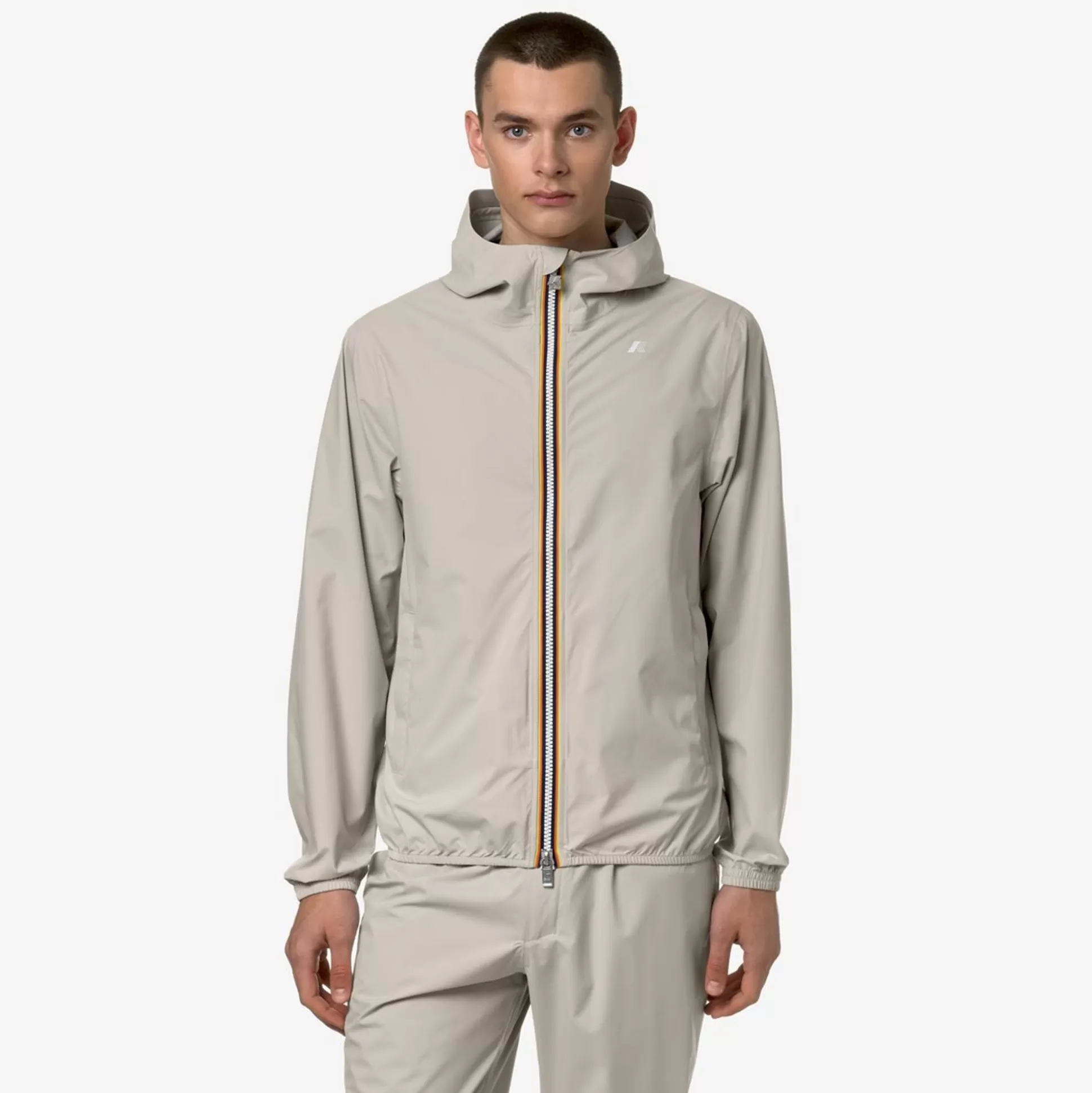 Shop K-WAY Jack Eco Stretch Dot Beige