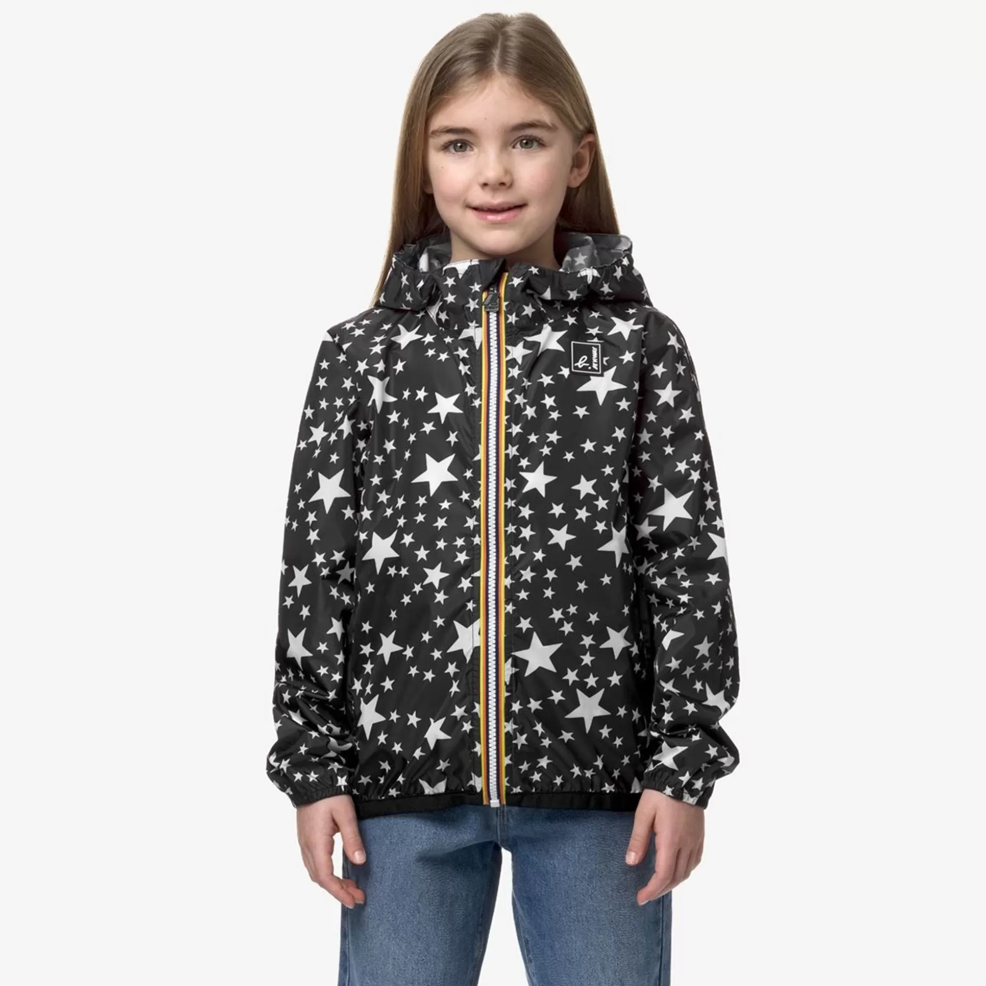 Clearance K-WAY X Agnes B. Le Vrai 3.0 Claude Kid Stars Graphic